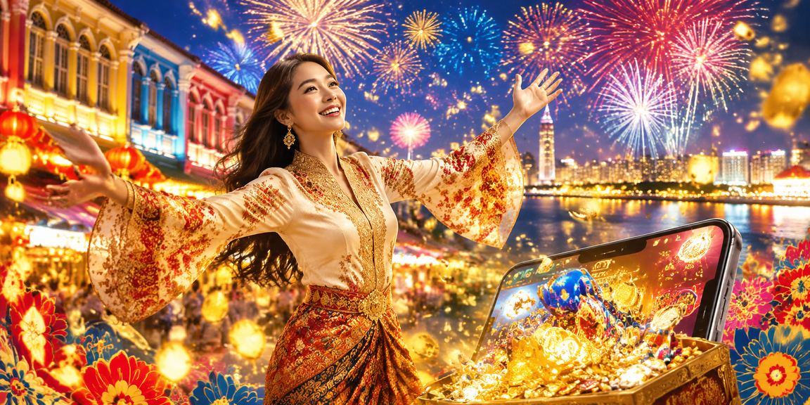 Suasana permainan jackpot gaya Malaysia di Pulau Pinang dengan paparan hadiah besar